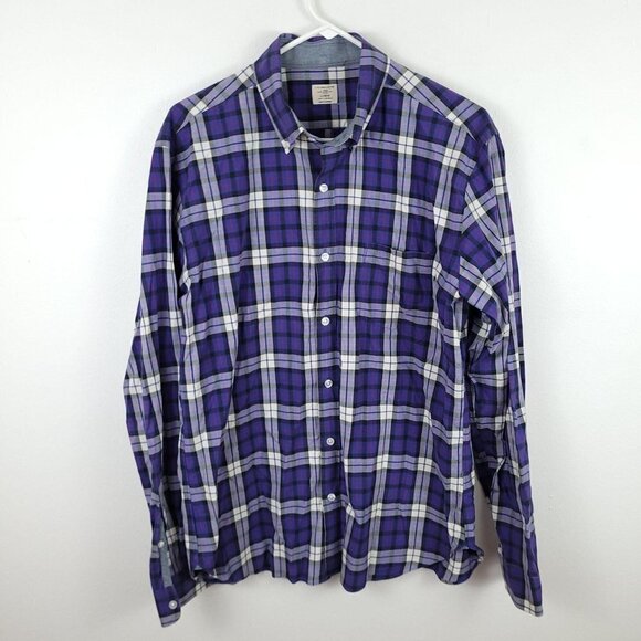 J.Crew Large Button Down Long Sleeve Shirt Cotton - Picture 2 of 4